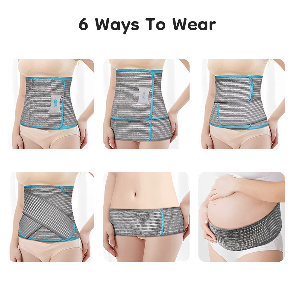 Faixa abdominal de fibra de carvão de bambu - SFD03